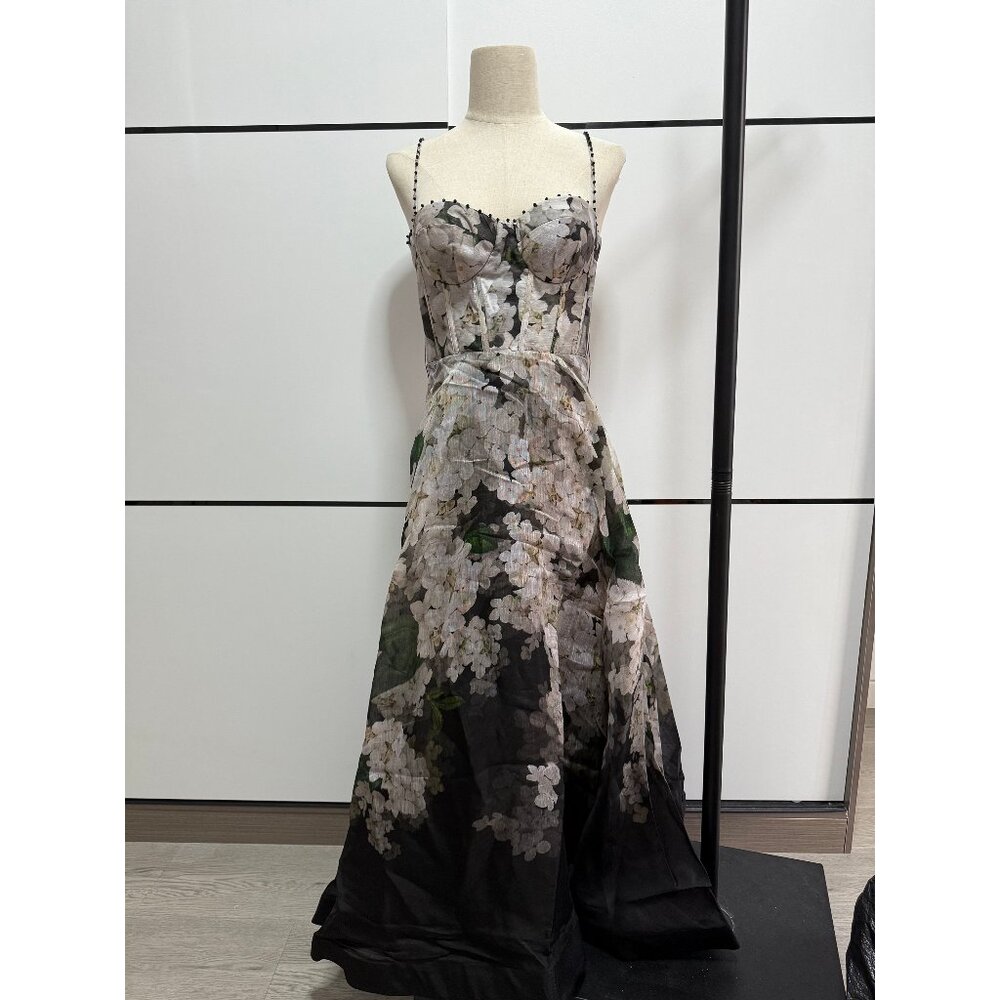 Zimmermann Balance linen and silk bustier dress - Picture 2 of 11